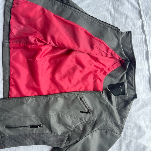 Faux Leather Jacket - women’s M - Picture 3 of 5